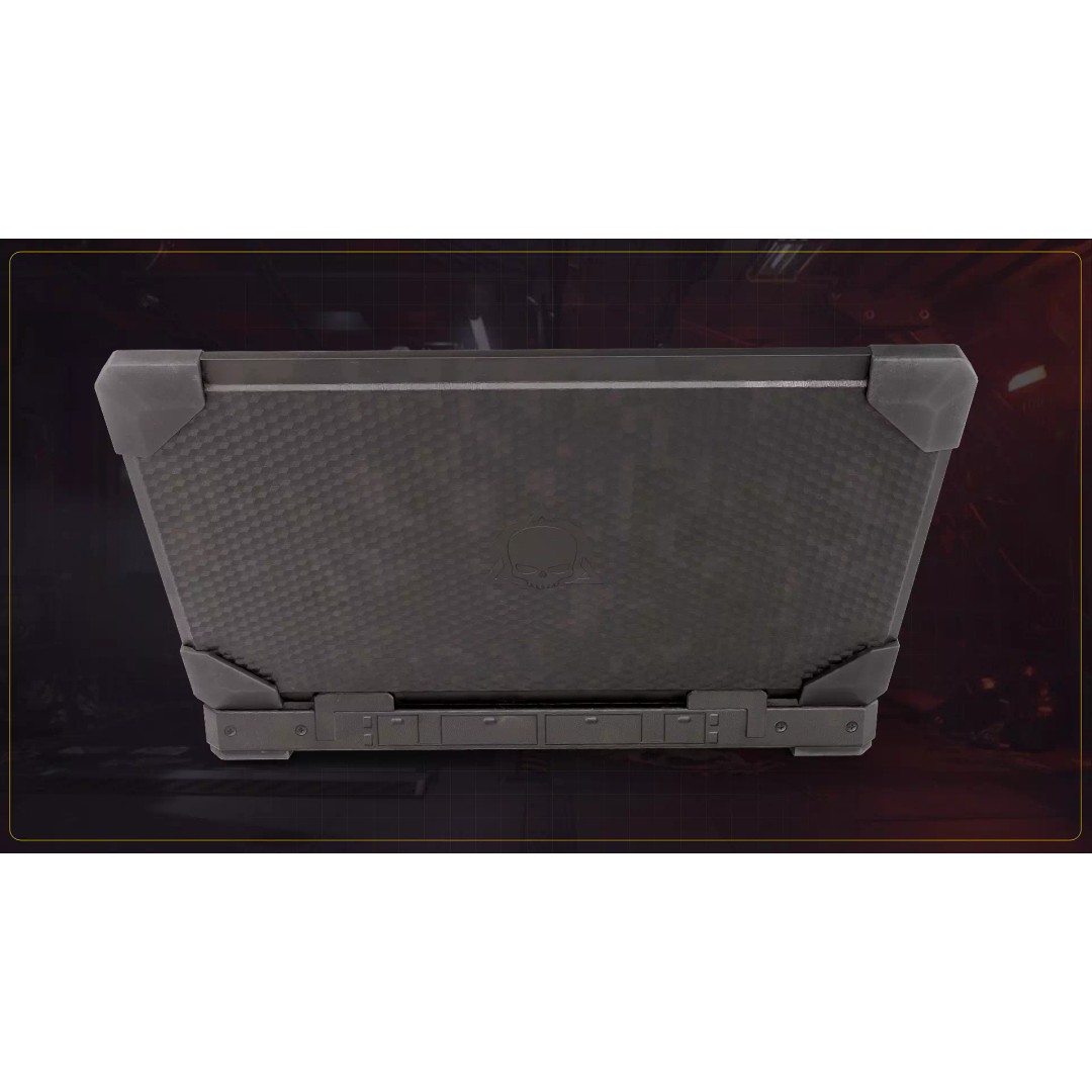 Tactical Laptop 3D Model – Low Poly Game Asset, FBX & OBJ Formats - View 9