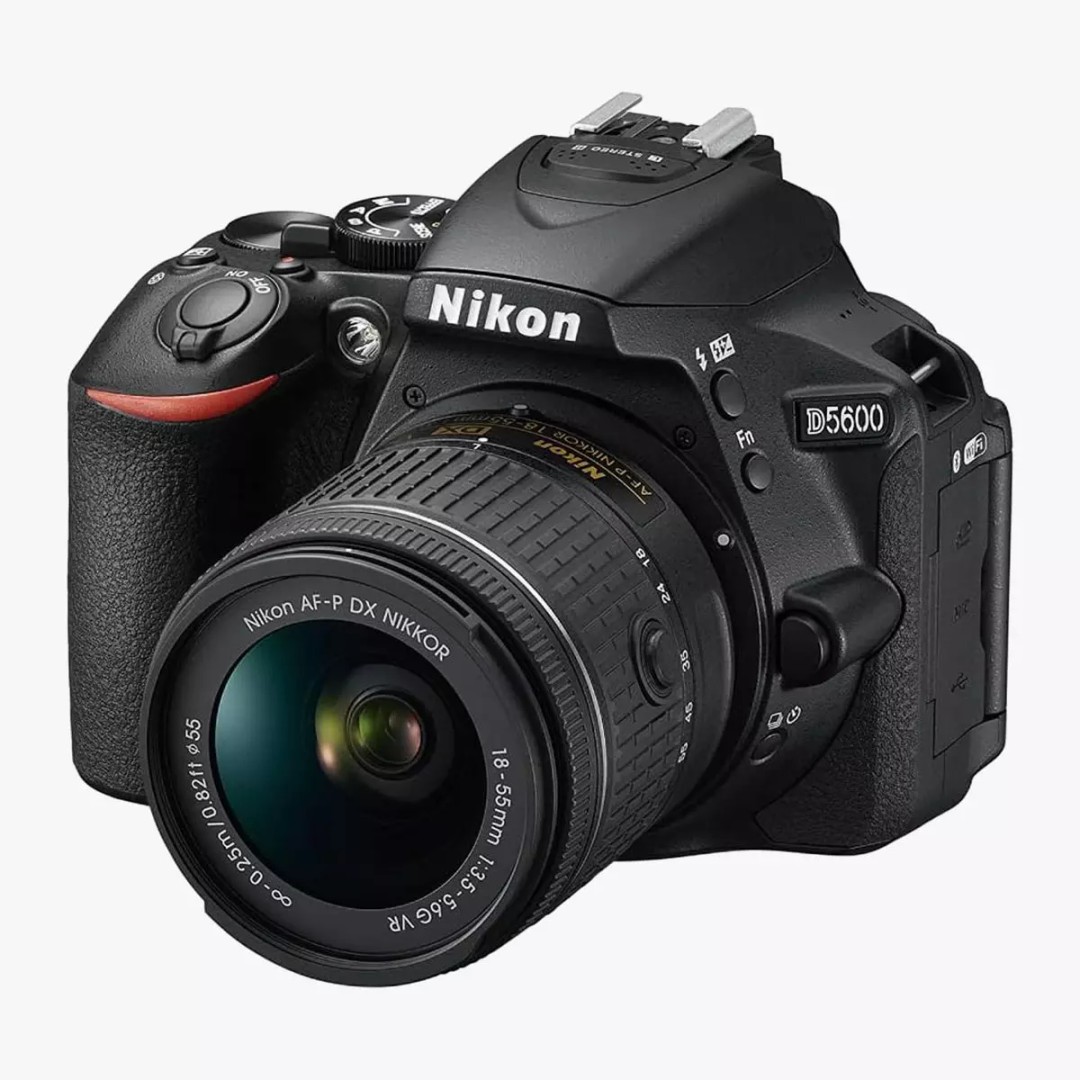 Nikon D5600 3D Model – Low Poly DSLR Camera, FBX & OBJ Formats - View 2