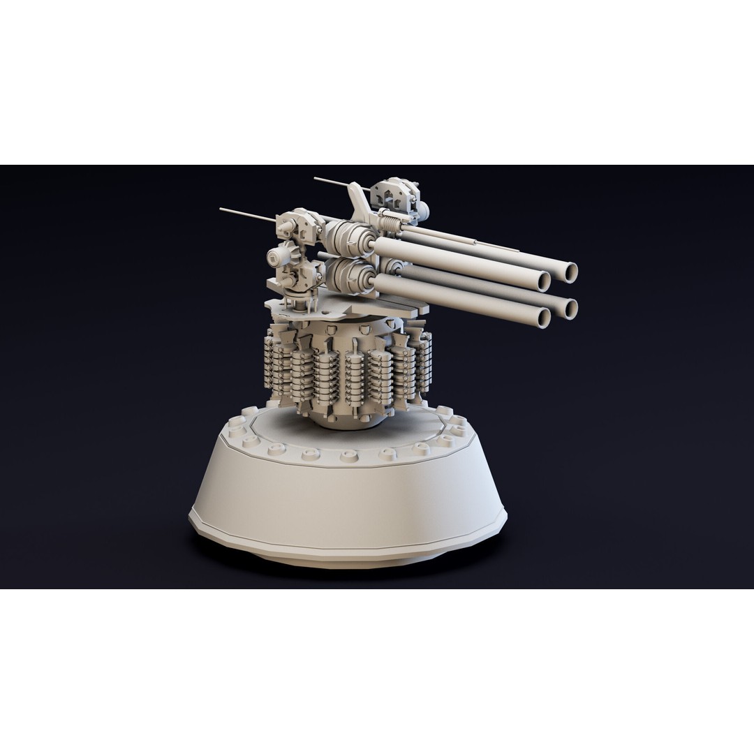 War Robots 3D Model – High Detail Sci-Fi Mecha Asset, FBX & Blender - View 5
