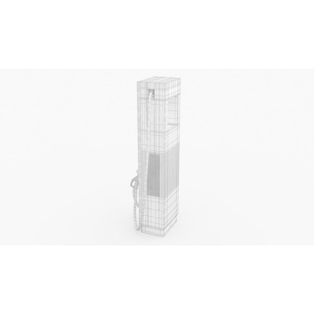 ABB Terra HP 150 350 3D Model – High Poly EV Charger Station, PBR - View 10