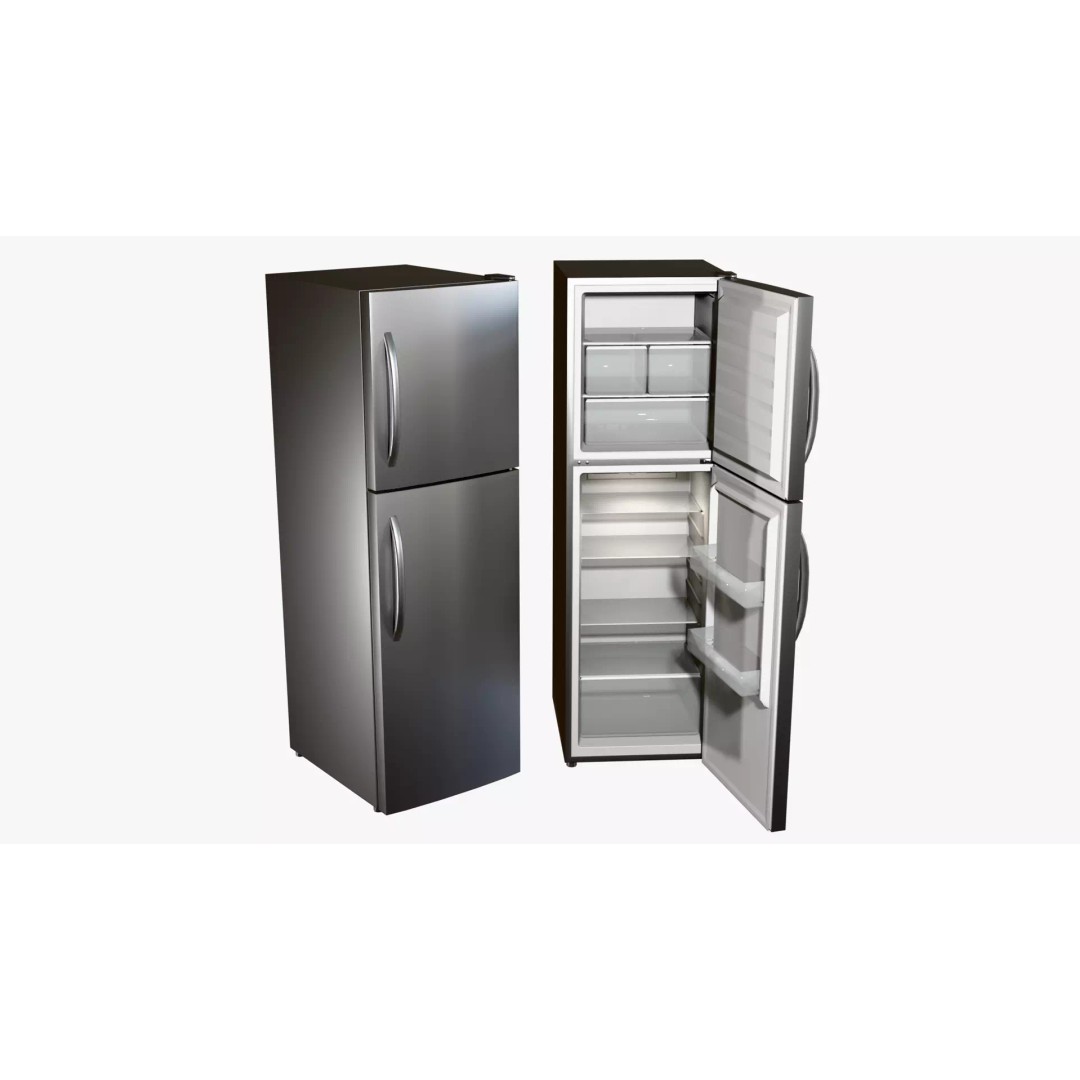 Low Poly Refrigerator 3D Model – Game Ready PBR Asset, FBX - View 2