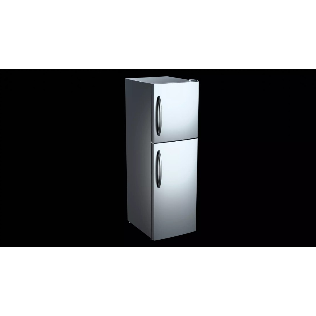 Low Poly Refrigerator 3D Model – Game Ready PBR Asset, FBX - View 3