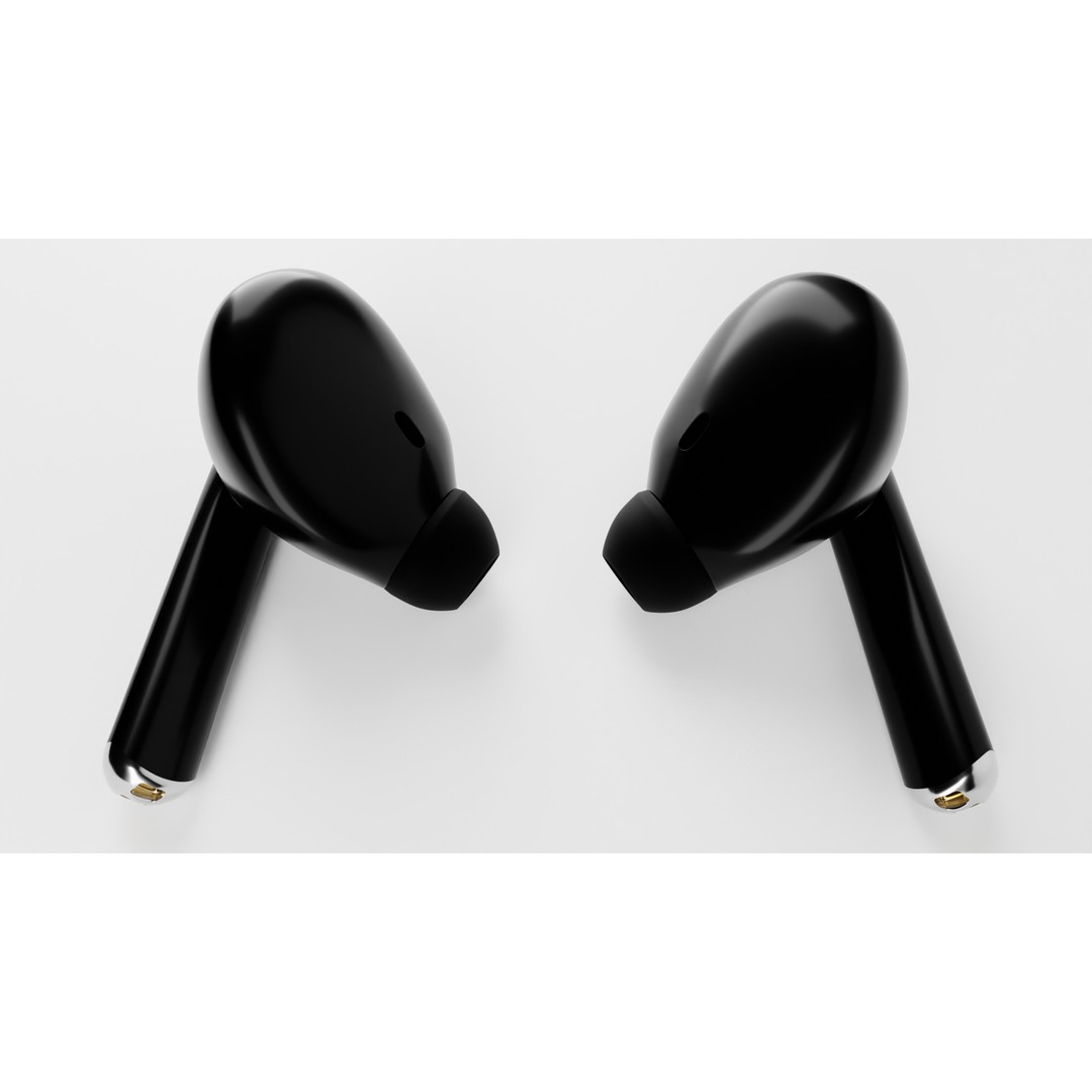 Lenovo XT88 Wireless Earbuds 3D Model – PBR Game Ready Asset, FBX, OBJ - View 13