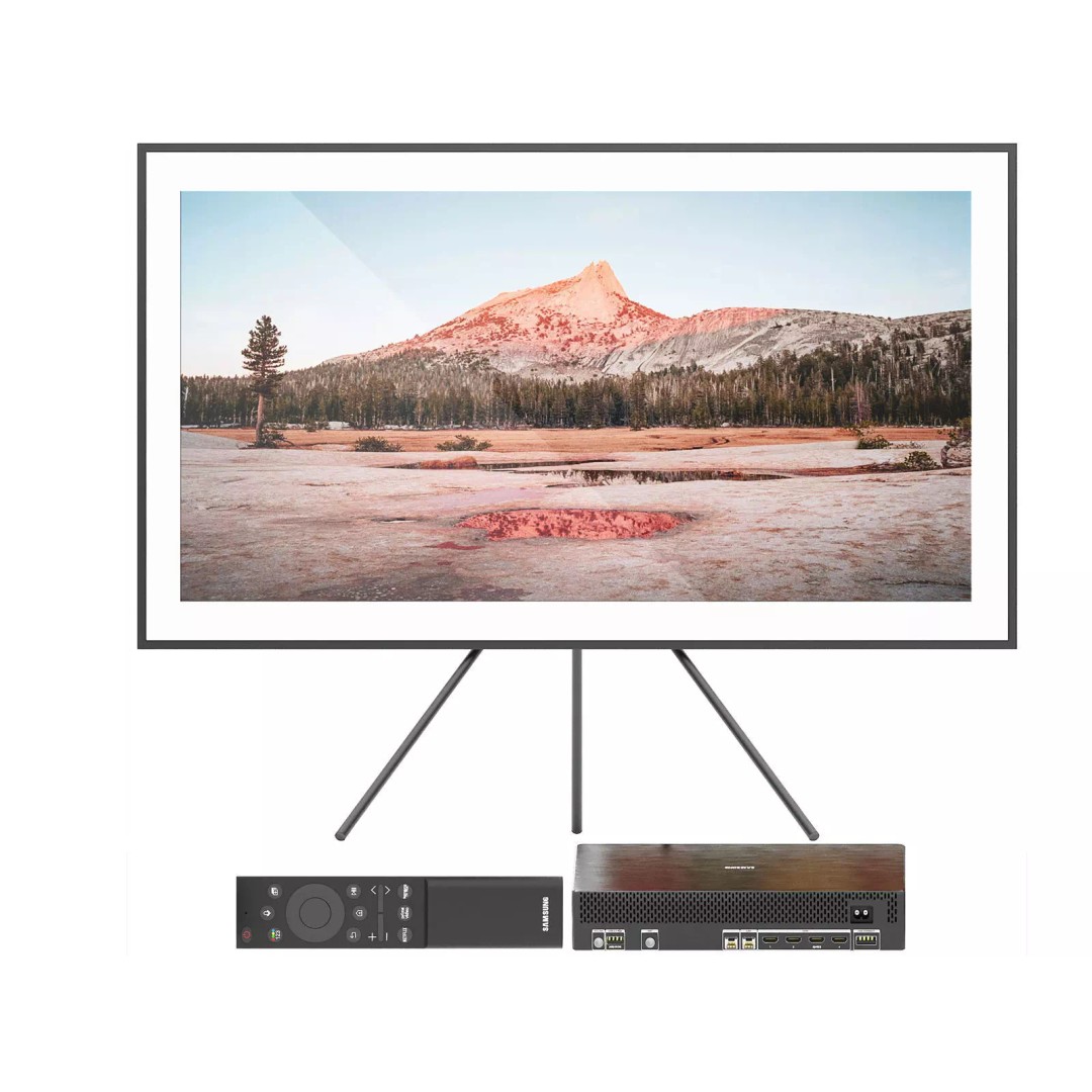 Samsung Frame TV 3D Model – Photorealistic PBR Rendering, 3dsMax, OBJ - View 2