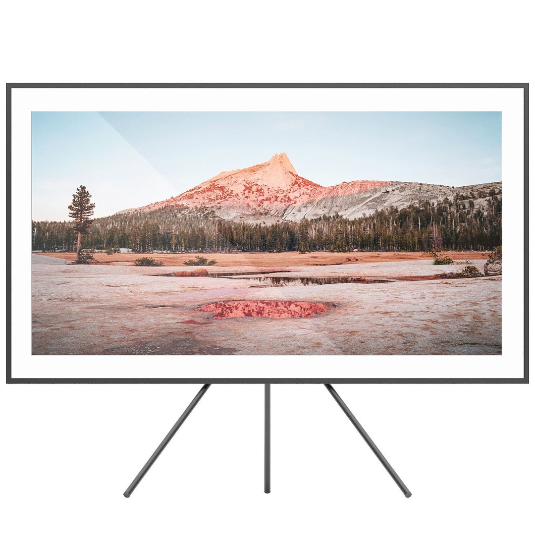 Samsung Frame TV 3D Model – Photorealistic PBR Rendering, 3dsMax, OBJ - View 4
