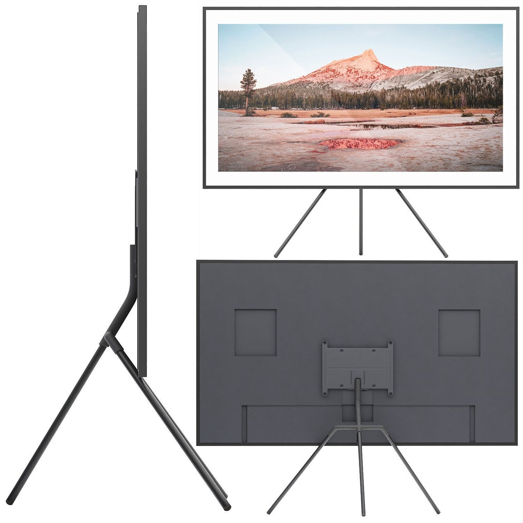 Samsung Frame TV 3D Model – Photorealistic PBR Rendering, 3dsMax, OBJ - View 6