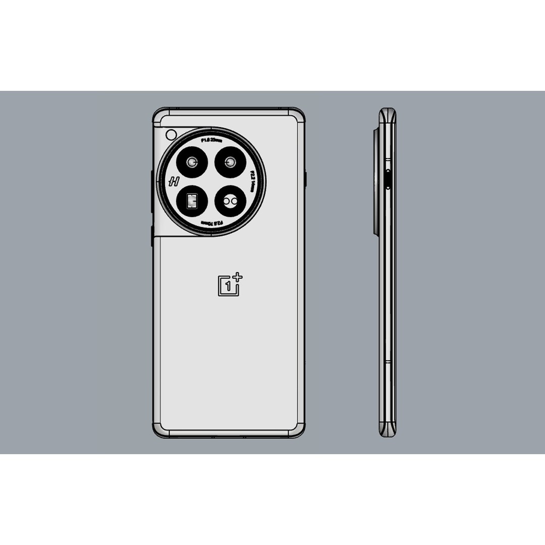 OnePlus 12 3D Model – High Poly Smartphone Asset, FBX/OBJ - View 15