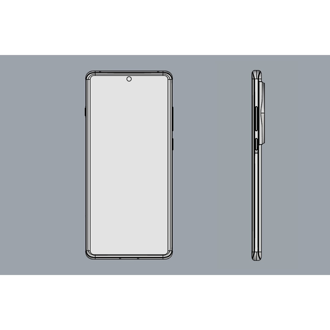 OnePlus 12 3D Model – High Poly Smartphone Asset, FBX/OBJ - View 16