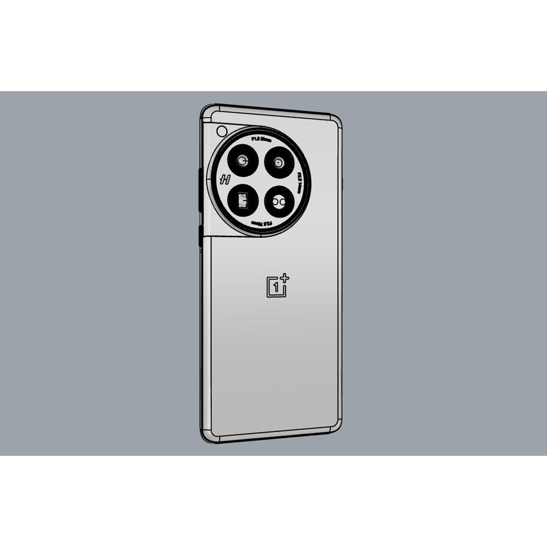 OnePlus 12 3D Model – High Poly Smartphone Asset, FBX/OBJ - View 18