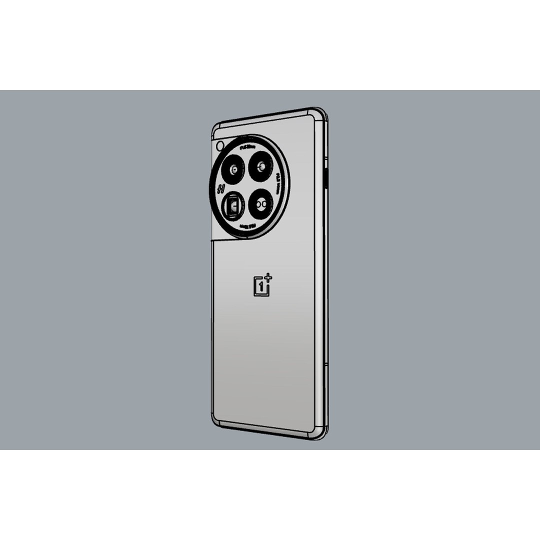 OnePlus 12 3D Model – High Poly Smartphone Asset, FBX/OBJ - View 19