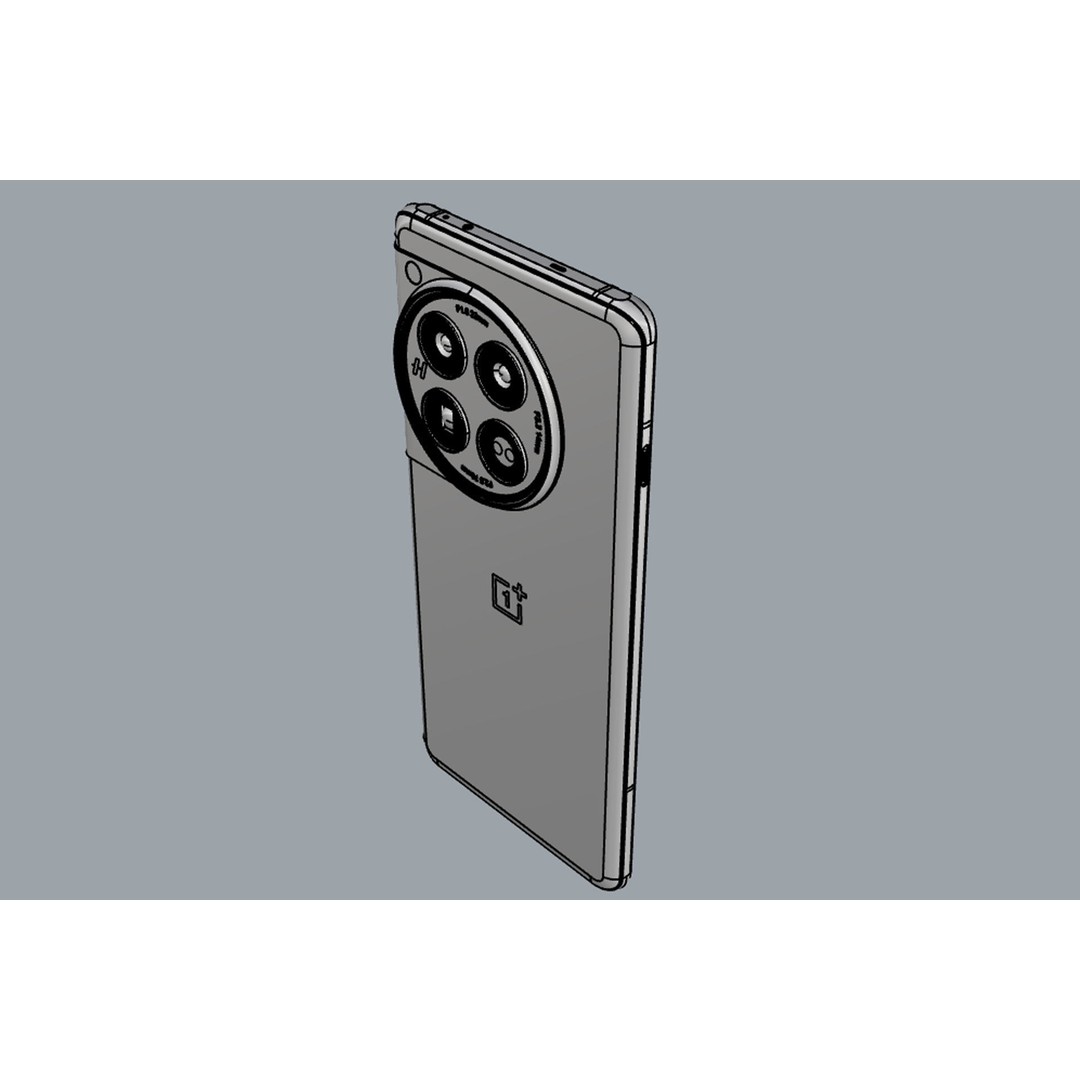 OnePlus 12 3D Model – High Poly Smartphone Asset, FBX/OBJ - View 20