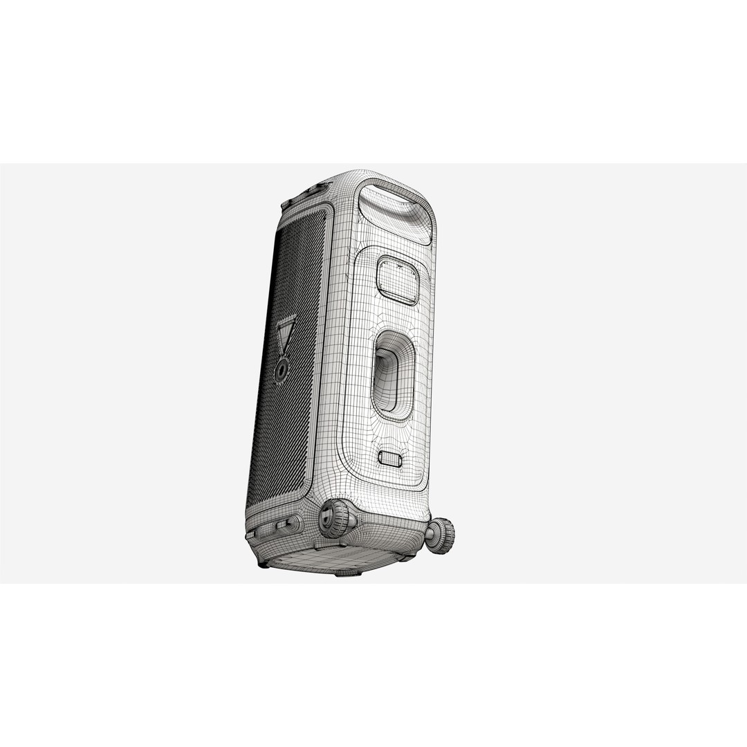 JBL PartyBox 710 3D Model – Low Poly Game Ready Asset, FBX - View 16