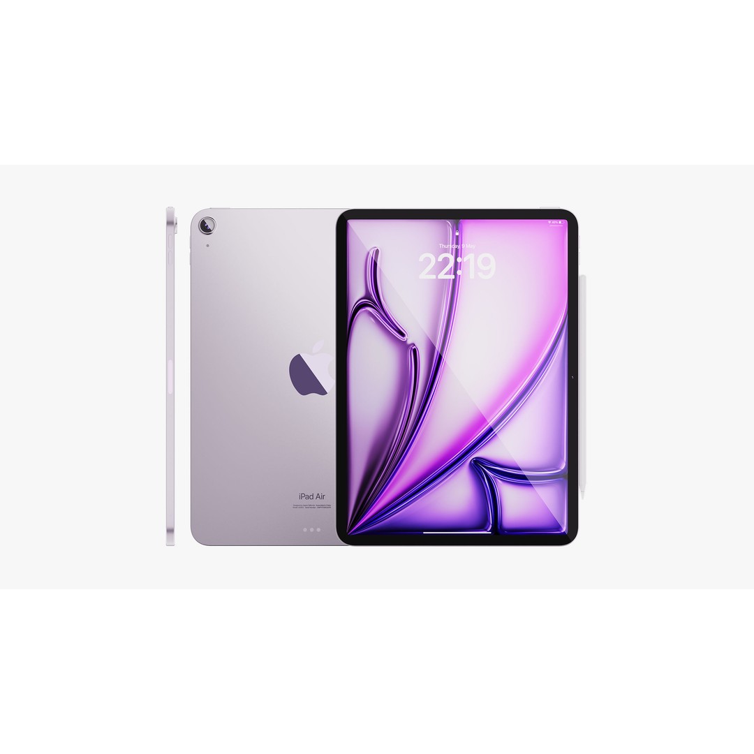 Apple iPad Air 11 ft 2 in 3D Model – Detailed PBR Tablet with Textures - View 4
