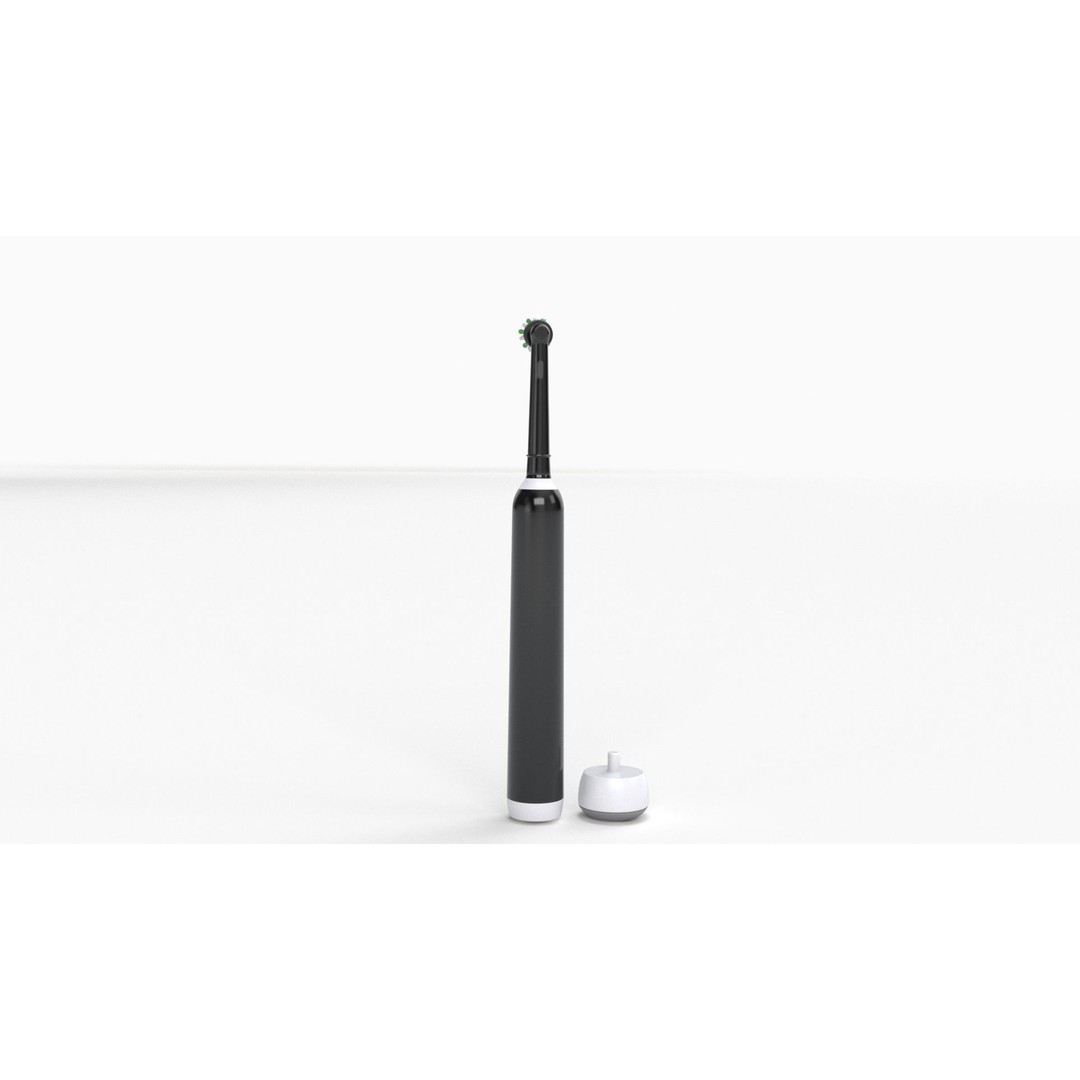 Oral-B Pro 1000 CrossAction Electric Toothbrush 3D Model – PBR Textured, FBX, OBJ - View 16