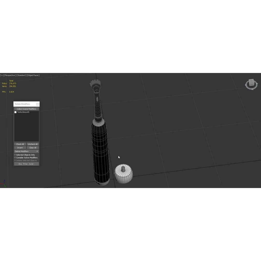 Oral-B Pro 1000 CrossAction Electric Toothbrush 3D Model – PBR Textured, FBX, OBJ - View 7