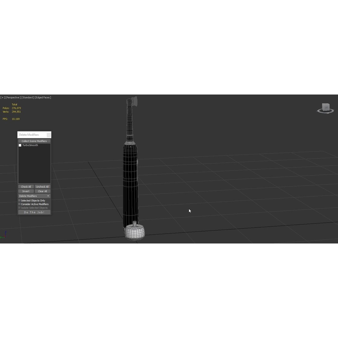 Oral-B Pro 1000 CrossAction Electric Toothbrush 3D Model – PBR Textured, FBX, OBJ - View 8