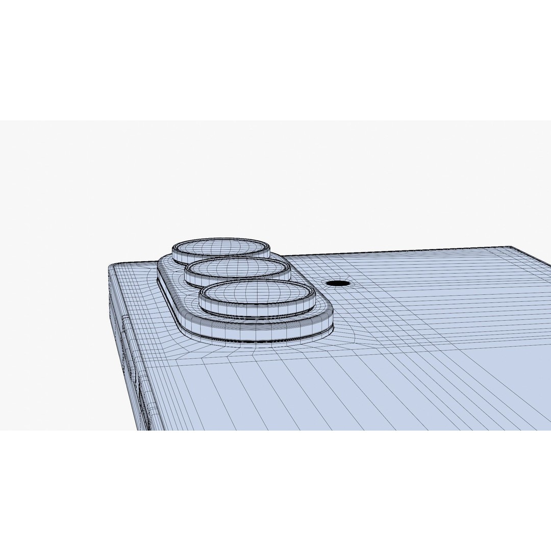 Samsung Galaxy Z Fold 7 3D Model – Blue Shadow Rigged PBR Asset, Blender - View 20