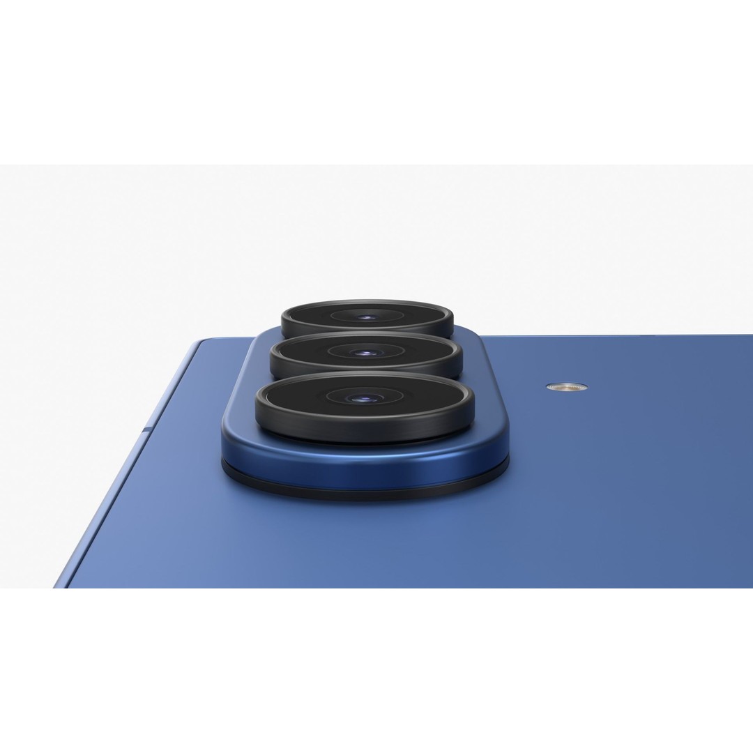 Samsung Galaxy Z Fold 7 3D Model – Blue Shadow Rigged PBR Asset, Blender - View 7