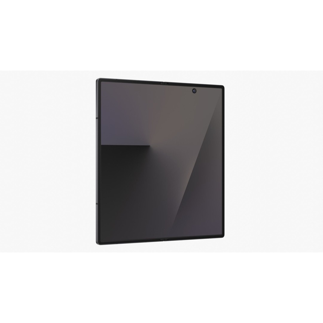 Samsung Galaxy Z Fold 7 3D Model – High-Quality Rigged Phone Asset, Blender, FBX - View 20
