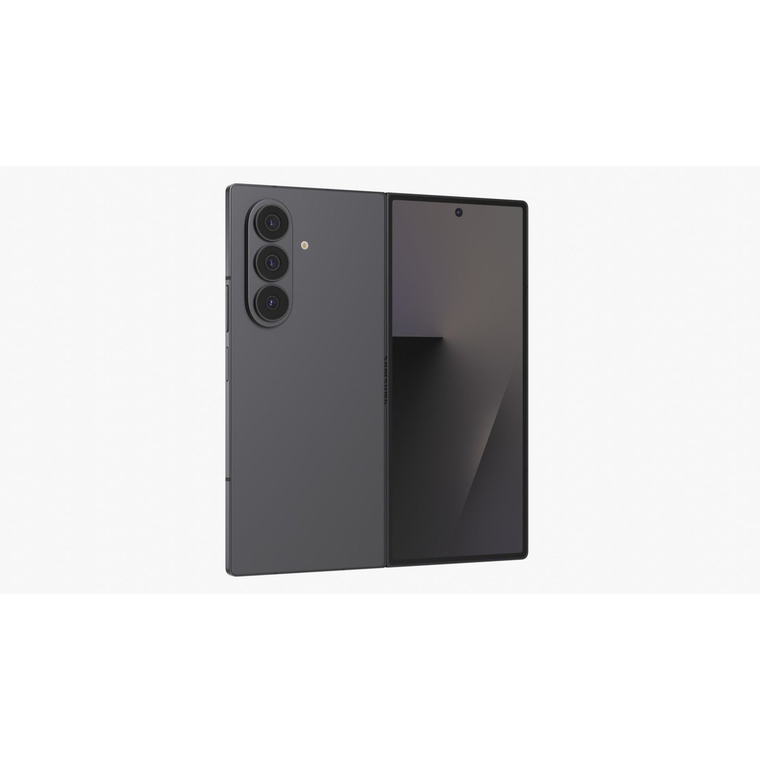 Samsung Galaxy Z Fold 7 3D Model – High-Quality Rigged Phone Asset, Blender, FBX - View 21
