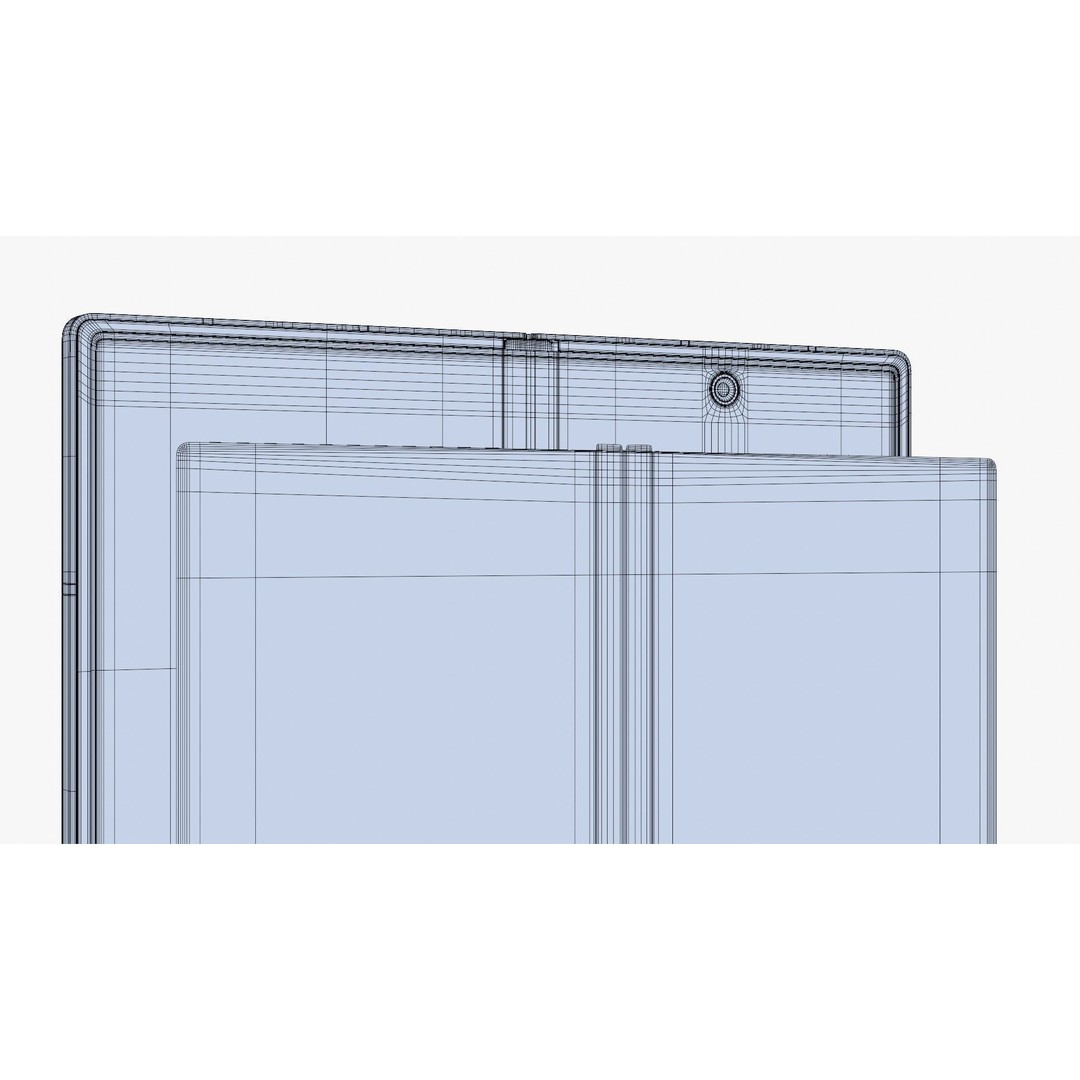 Samsung Galaxy Z Fold 7 3D Model – High-Quality Rigged Phone Asset, Blender, FBX - View 34