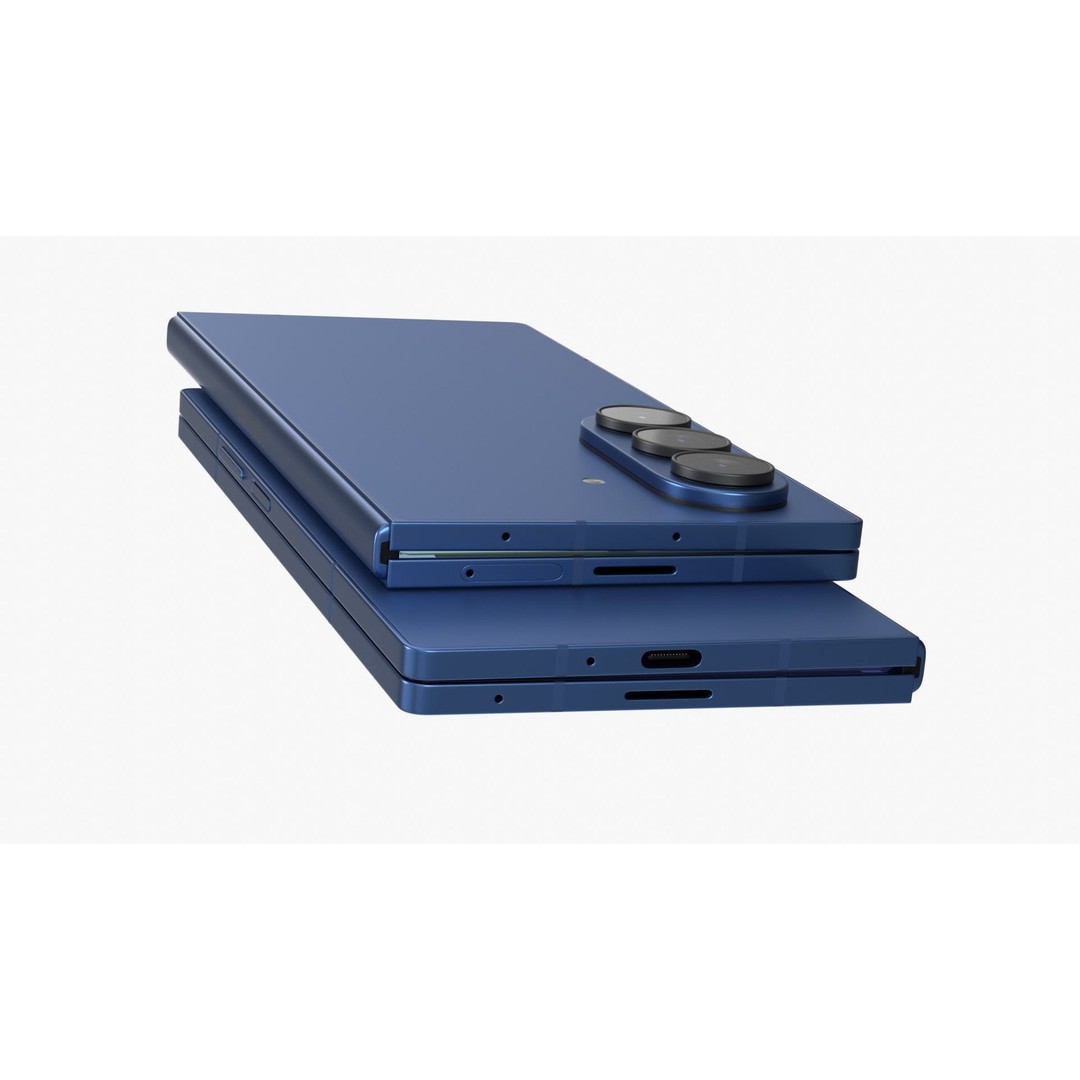 Samsung Galaxy Z Fold 7 3D Model – High-Quality Rigged Phone Asset, Blender, FBX - View 8