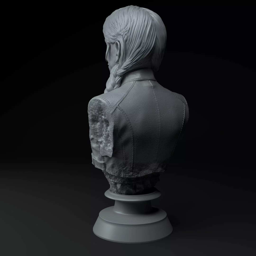 Rosalia Motomami Edition 3D Model – Premium Bust Sculpture, STL - View 5