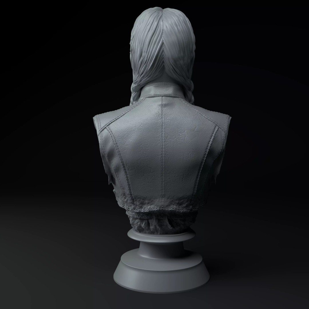 Rosalia Motomami Edition 3D Model – Premium Bust Sculpture, STL - View 6