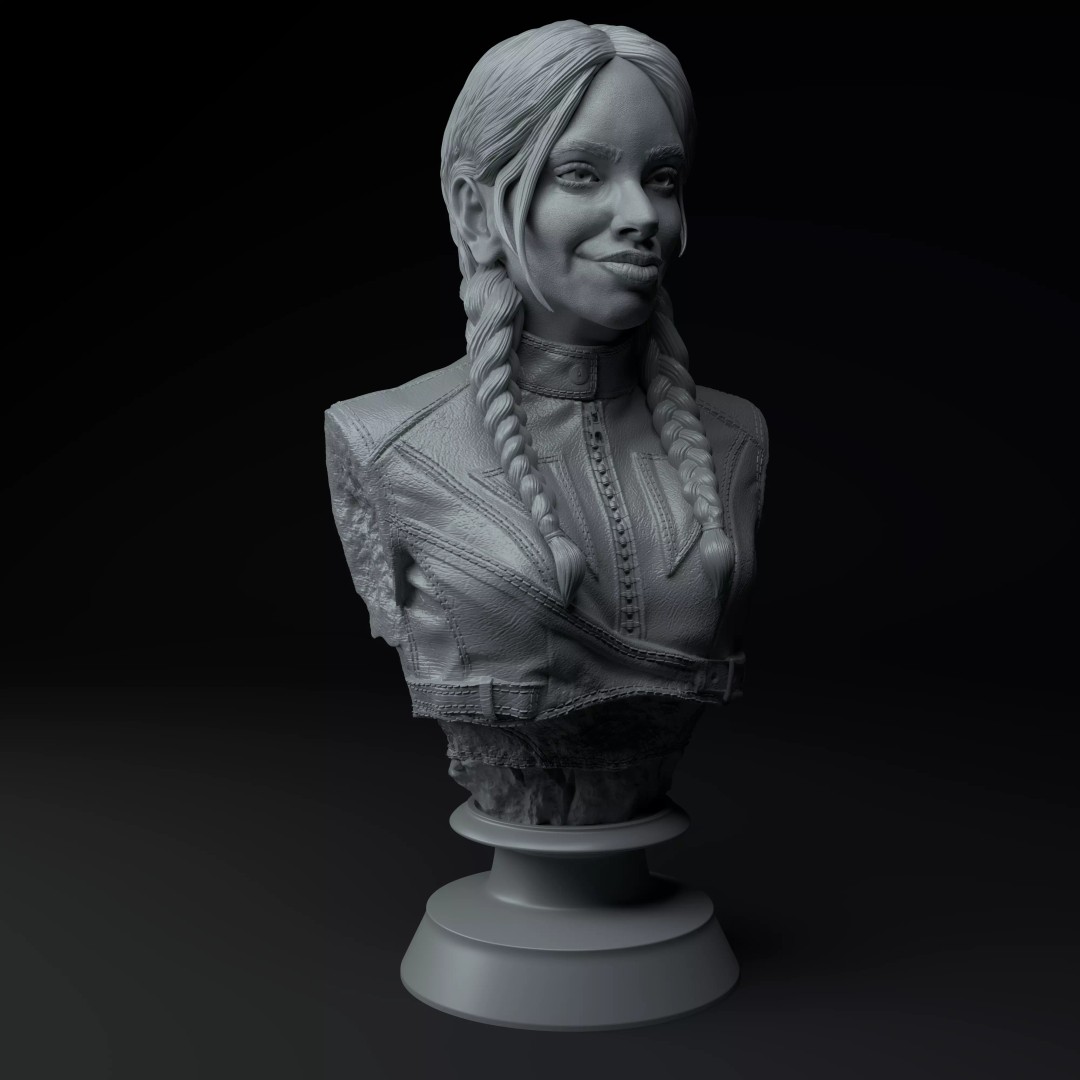 Rosalia Motomami Edition 3D Model – Premium Bust Sculpture, STL - View 9