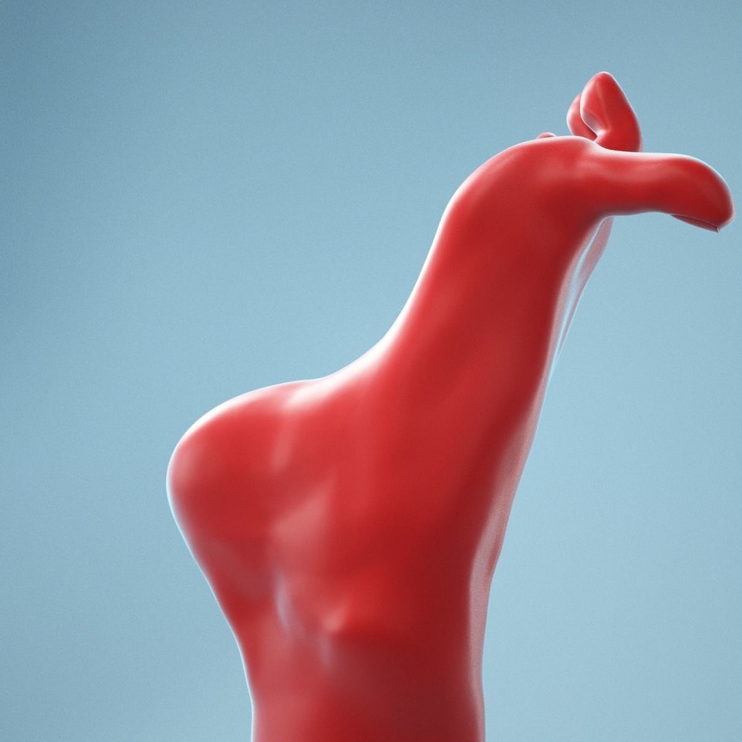 Big Toe Pointing 3D Model – Realistic Foot Anatomy, High Poly Formats - View 7