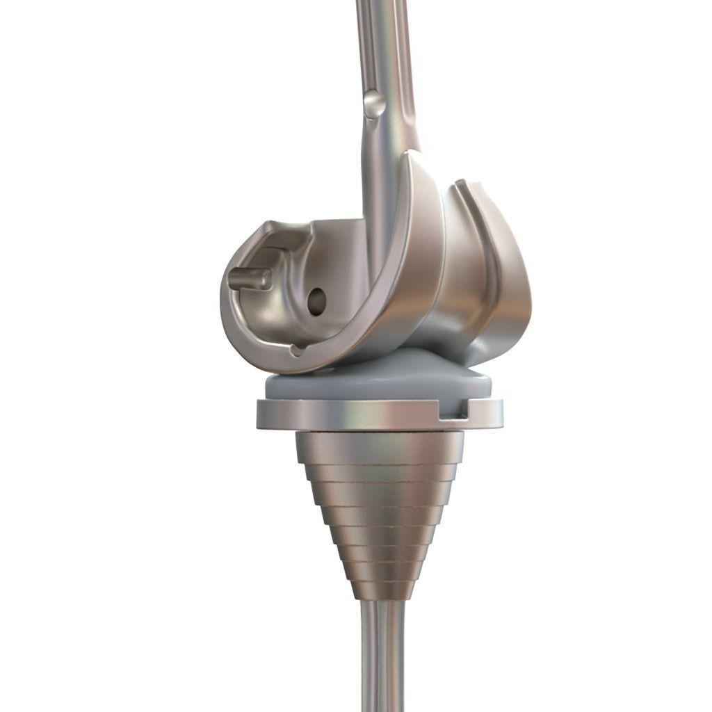 Knee Replacement Implant 3D Model – High Poly PBR Asset, FBX & OBJ Formats - View 8