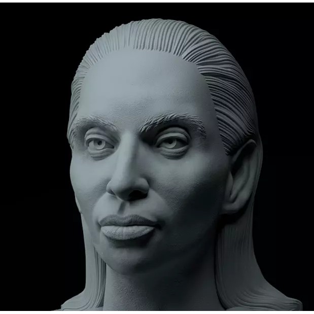 Harley Quinn Bust 3D Model – Premium Collectible Sculpture, STL