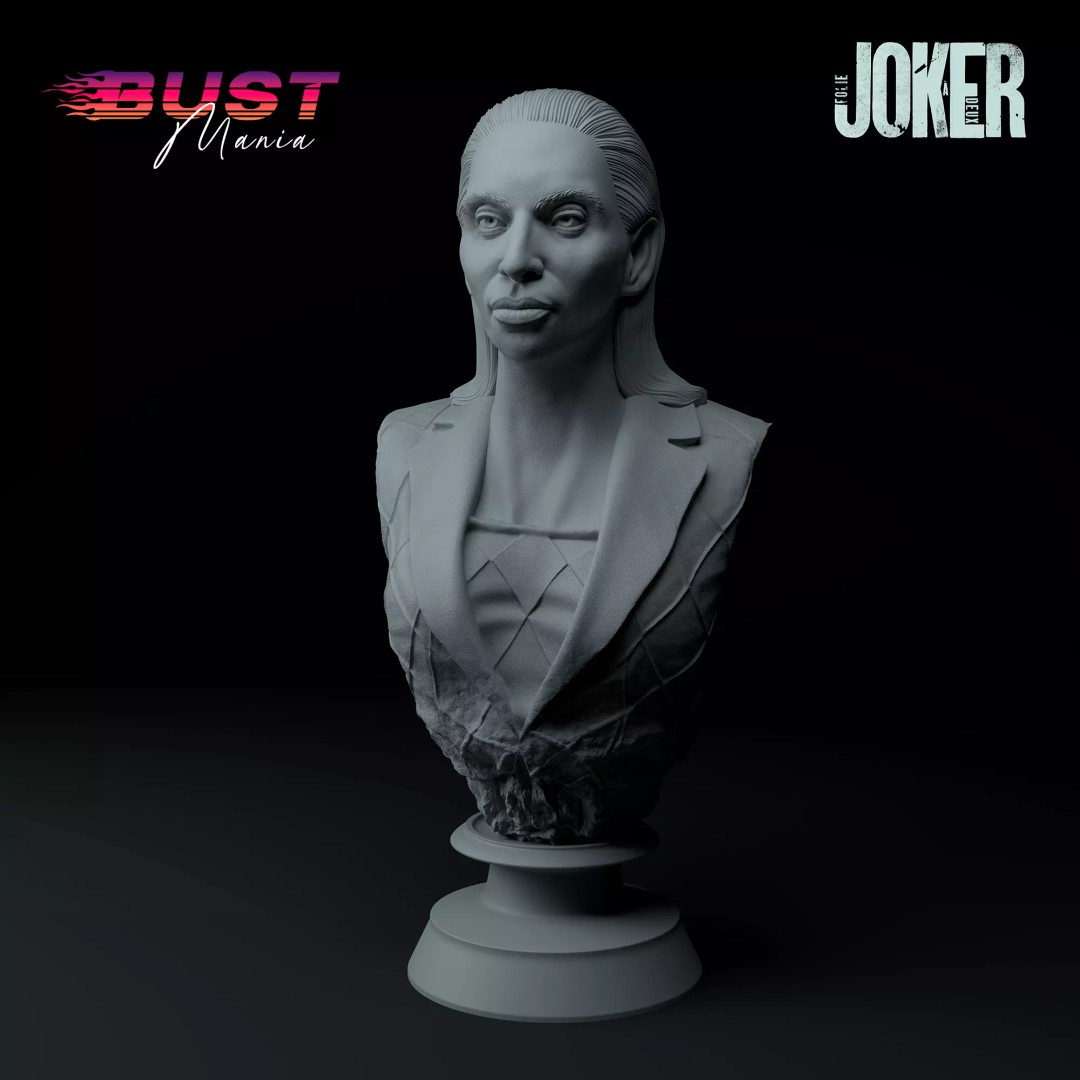 Harley Quinn Bust 3D Model – Premium Collectible Sculpture, STL - View 2