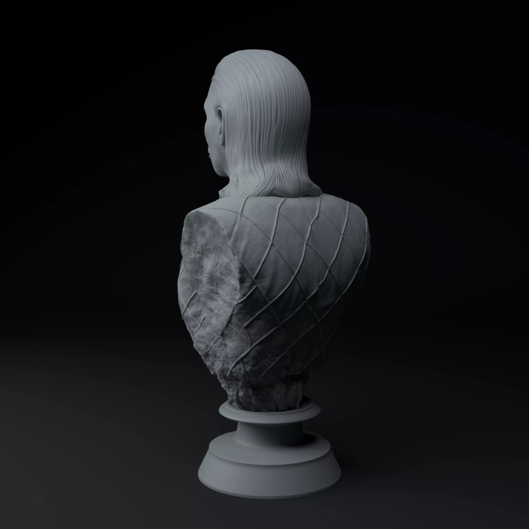 Harley Quinn Bust 3D Model – Premium Collectible Sculpture, STL - View 5