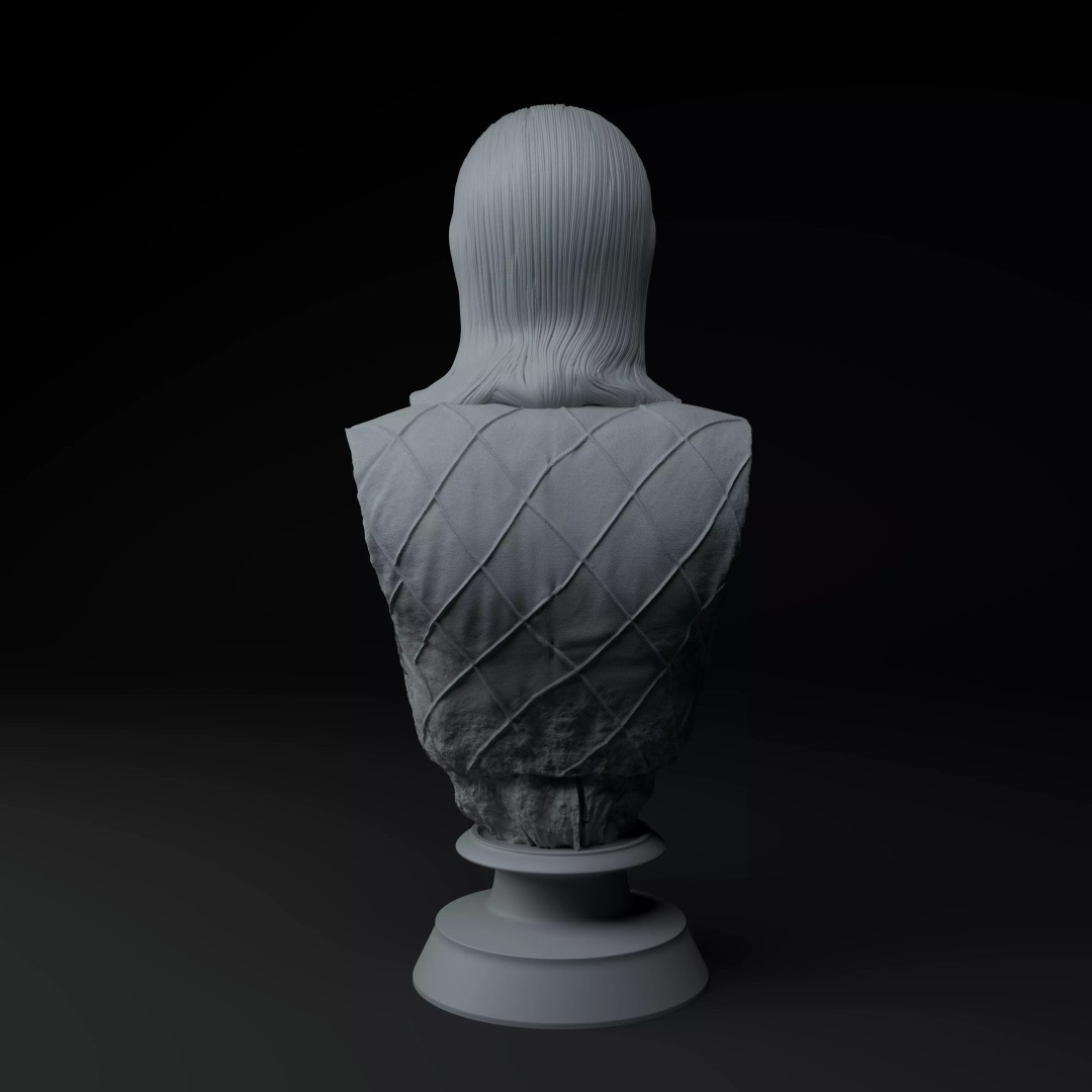 Harley Quinn Bust 3D Model – Premium Collectible Sculpture, STL - View 6