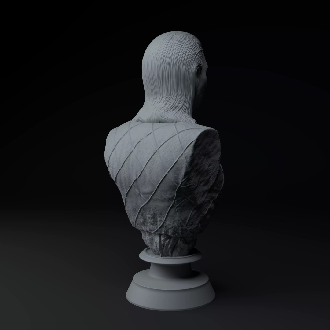 Harley Quinn Bust 3D Model – Premium Collectible Sculpture, STL - View 7