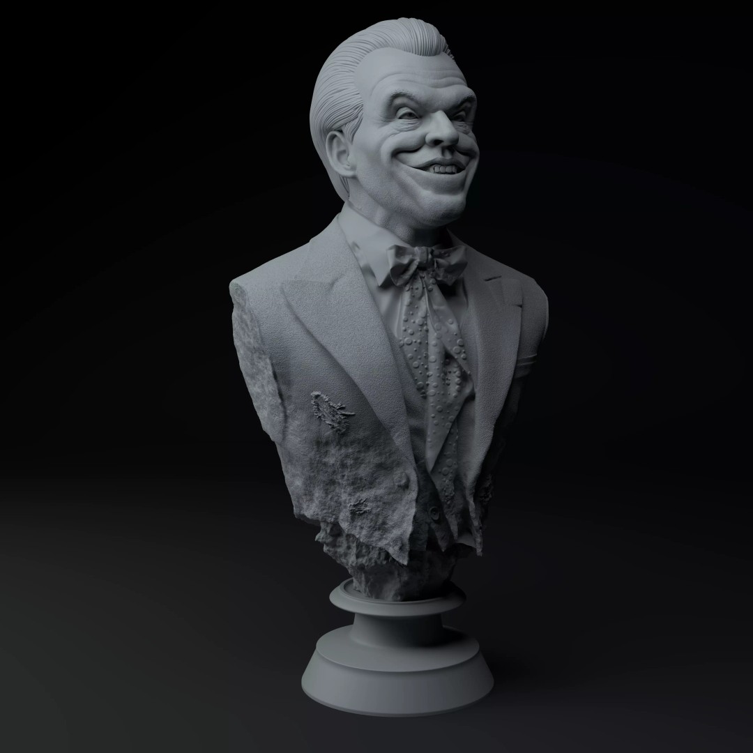 The Four Jokers 3D Model – Premium Collectible Busts Pack, STL - View 33