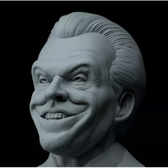 The Four Jokers 3D Model – Premium Collectible Busts Pack, STL - View 41