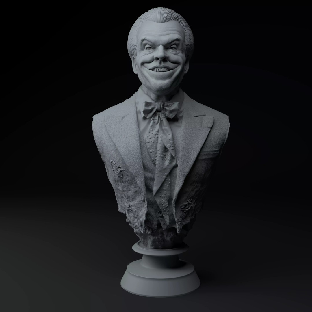 The Four Jokers 3D Model – Premium Collectible Busts Pack, STL - View 5