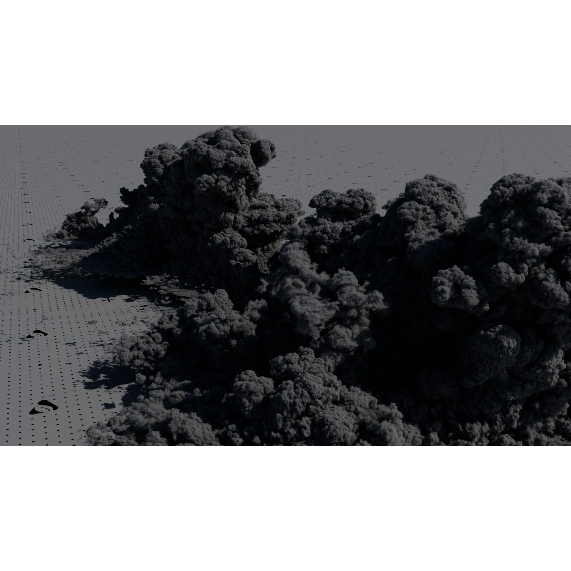 VDB Cumulonimbus Cloud Field 8 - Volumetric 3D Model - View 12