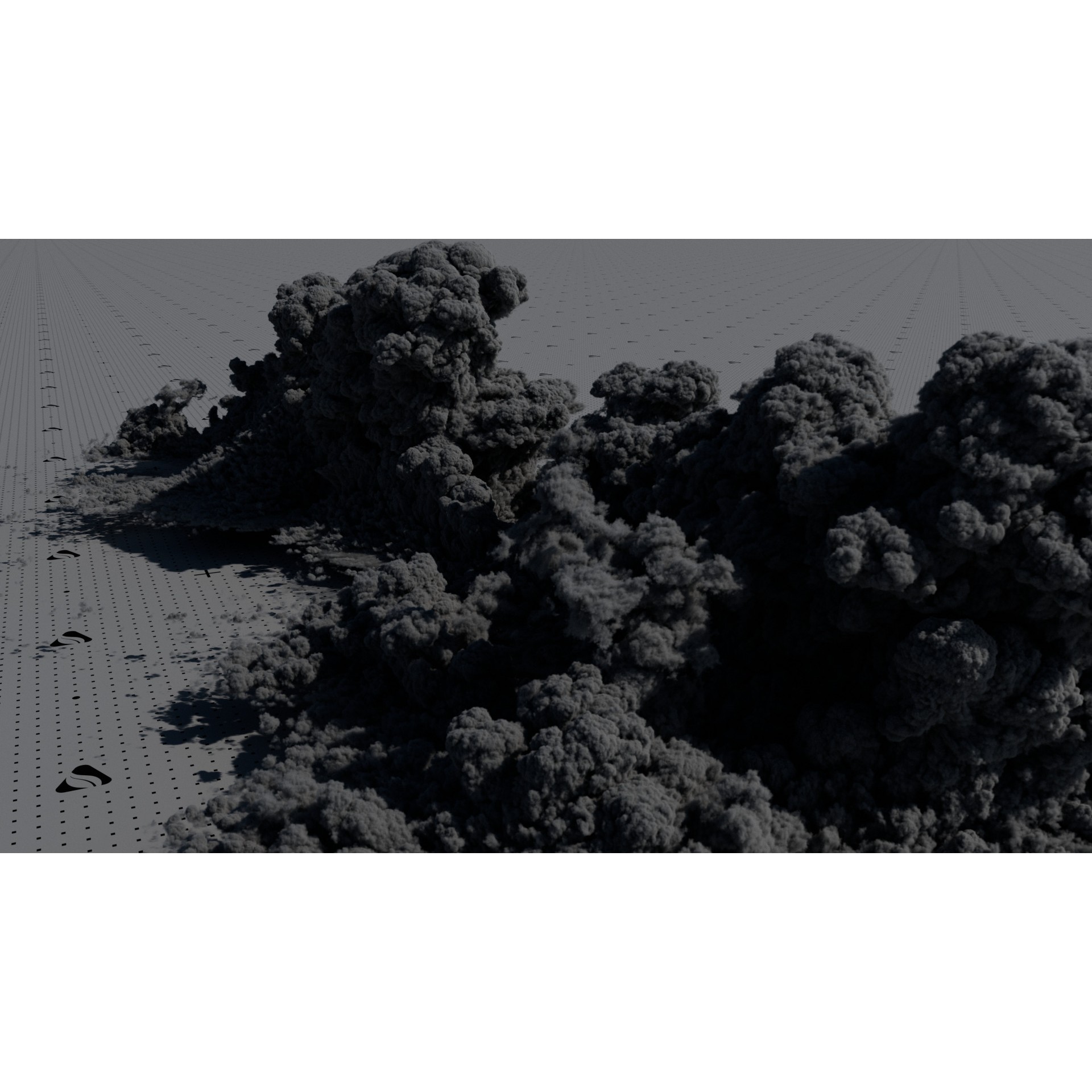 VDB Cumulonimbus Cloud Field 8 - Volumetric 3D Model - View 13