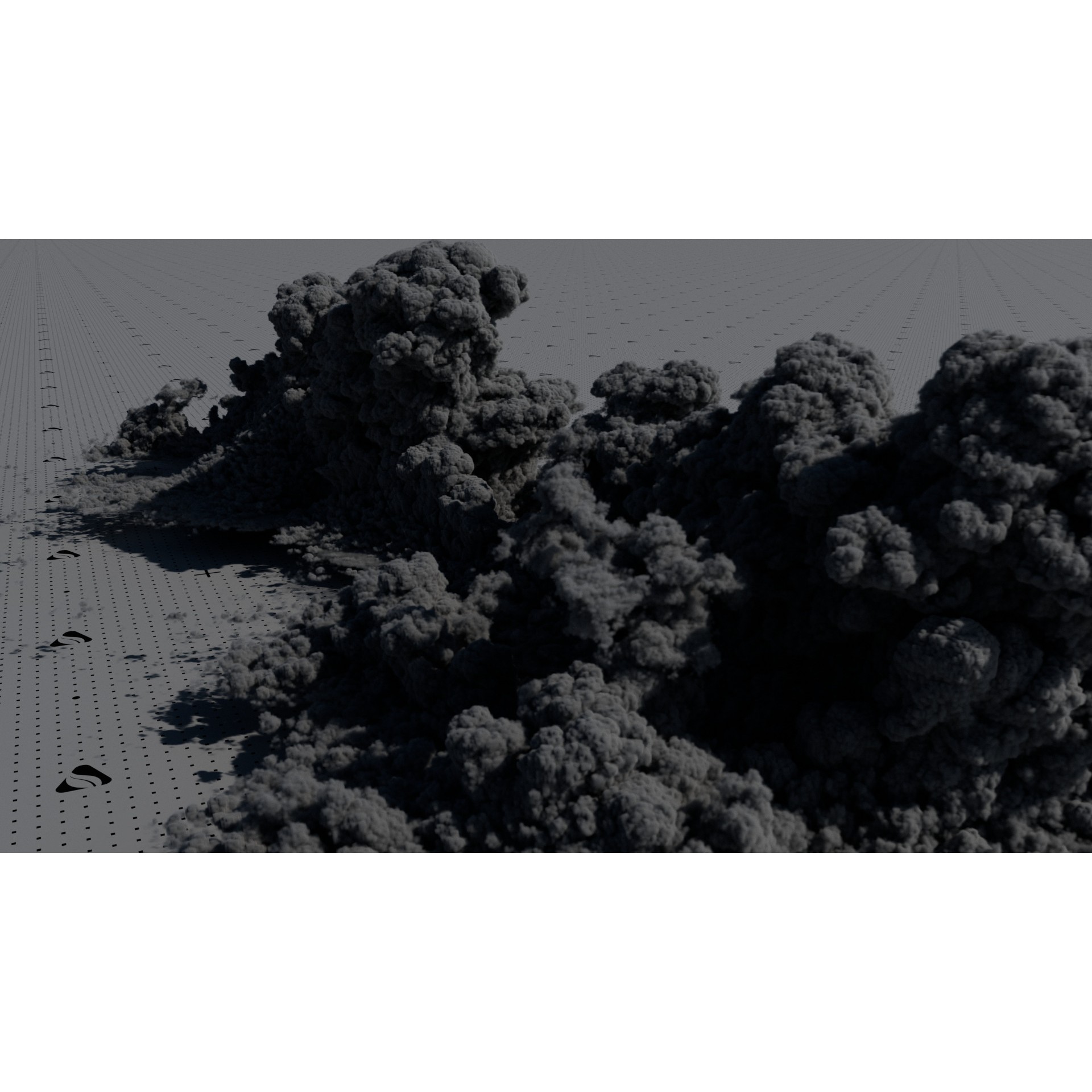 VDB Cumulonimbus Cloud Field 8 - Volumetric 3D Model - View 14