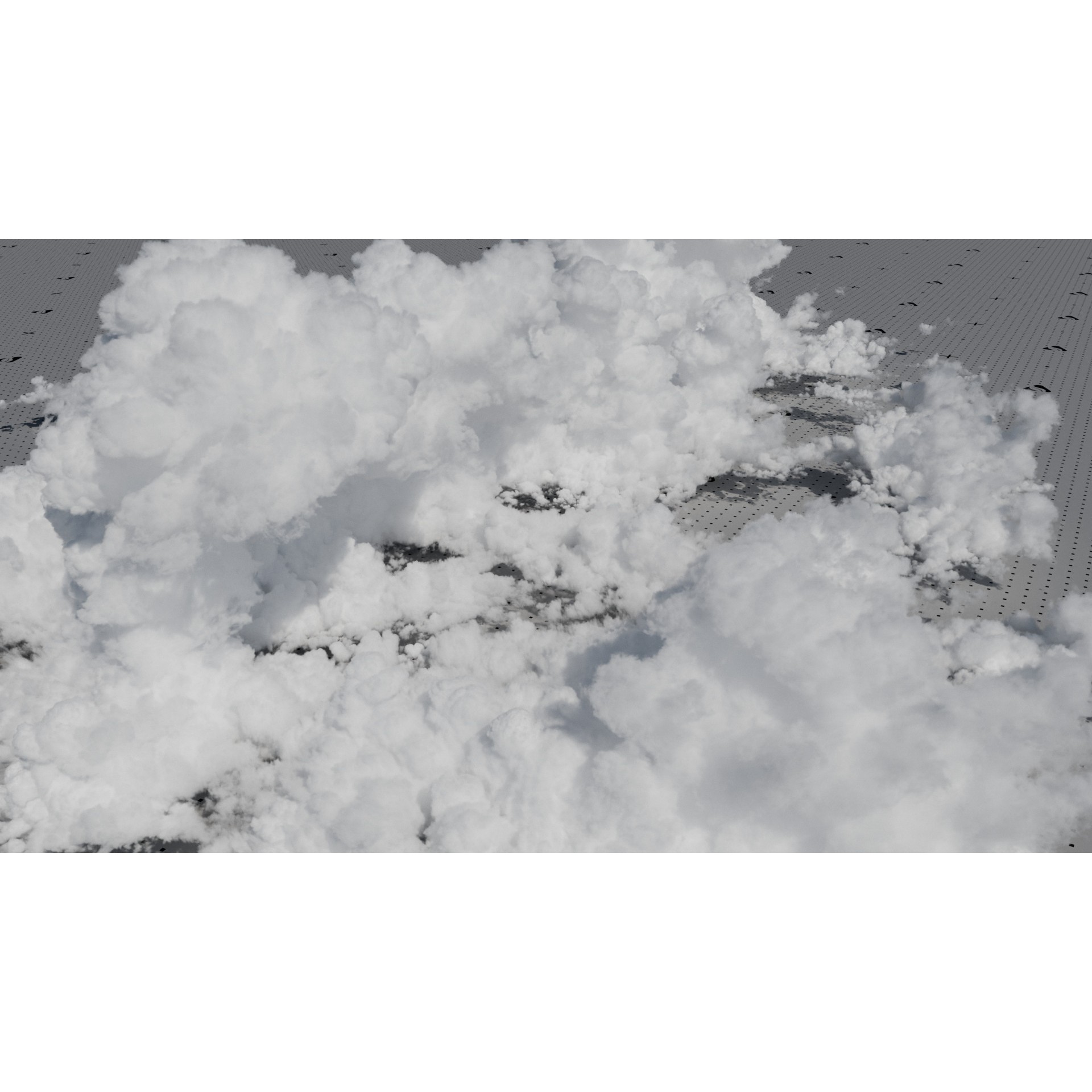 VDB Cumulonimbus Cloud Field 8 - Volumetric 3D Model - View 3