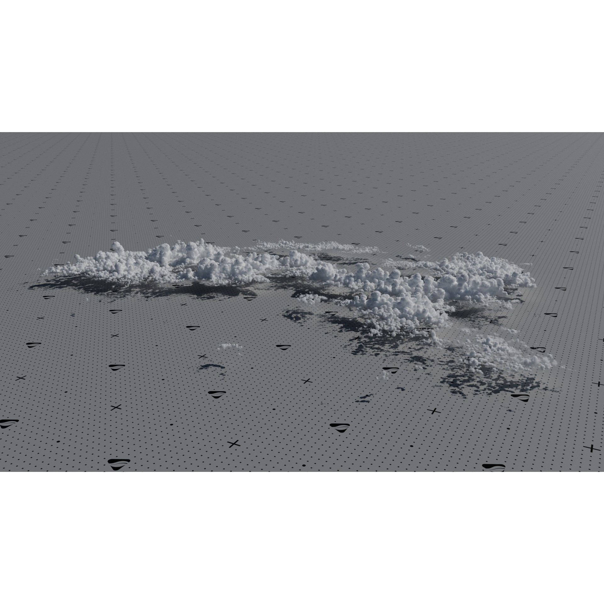 VDB Cumulonimbus Cloud Field 8 - Volumetric 3D Model - View 4