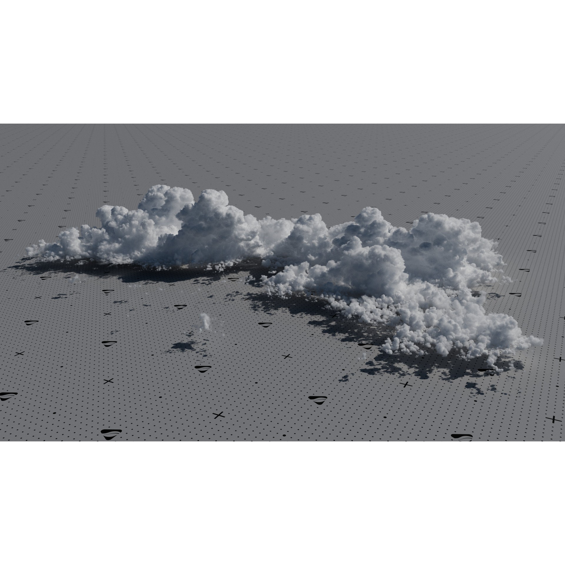 VDB Cumulonimbus Cloud Field 8 - Volumetric 3D Model - View 8