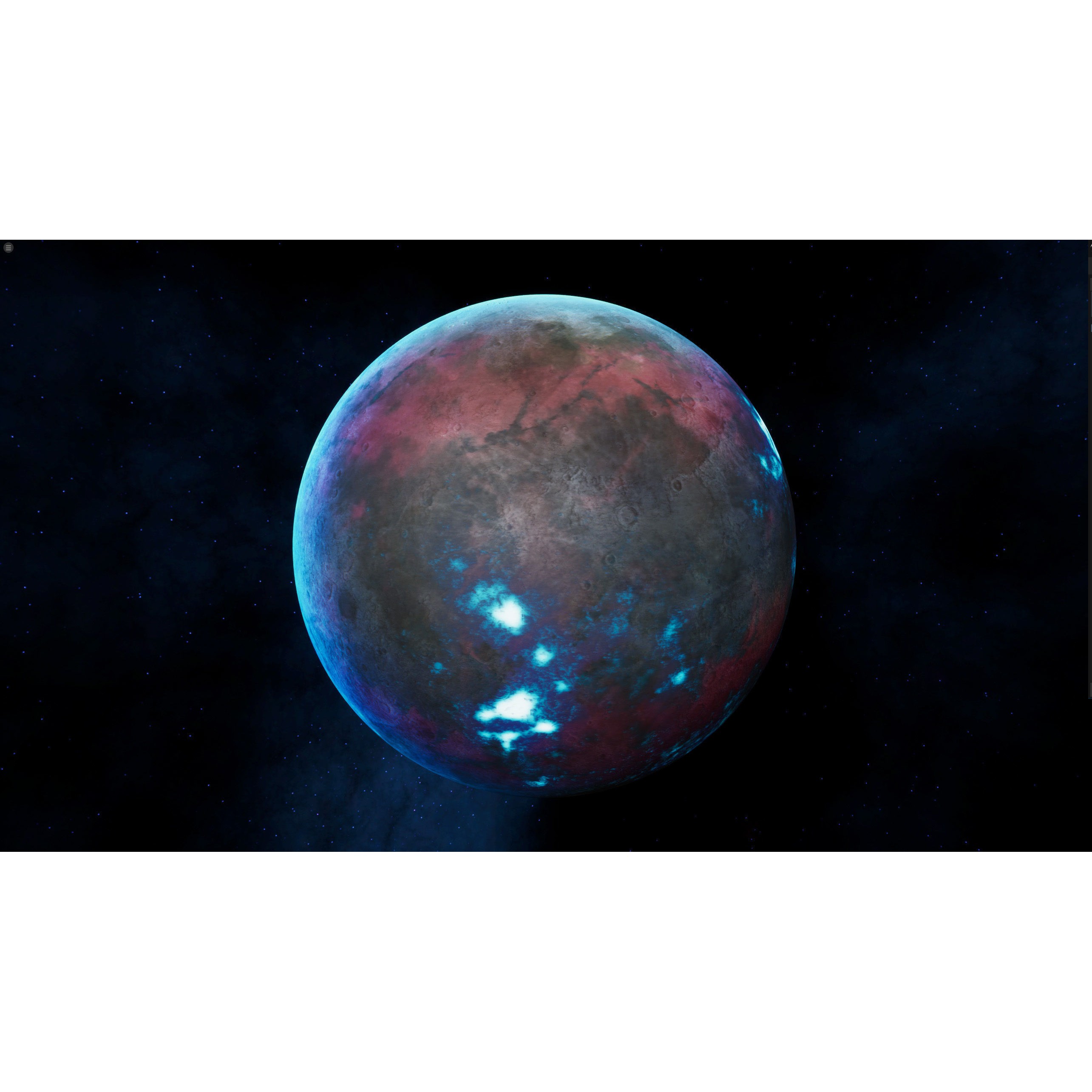 Sci-Fi Planets Pack - Low-Poly Game-Ready 3D Model - View 15