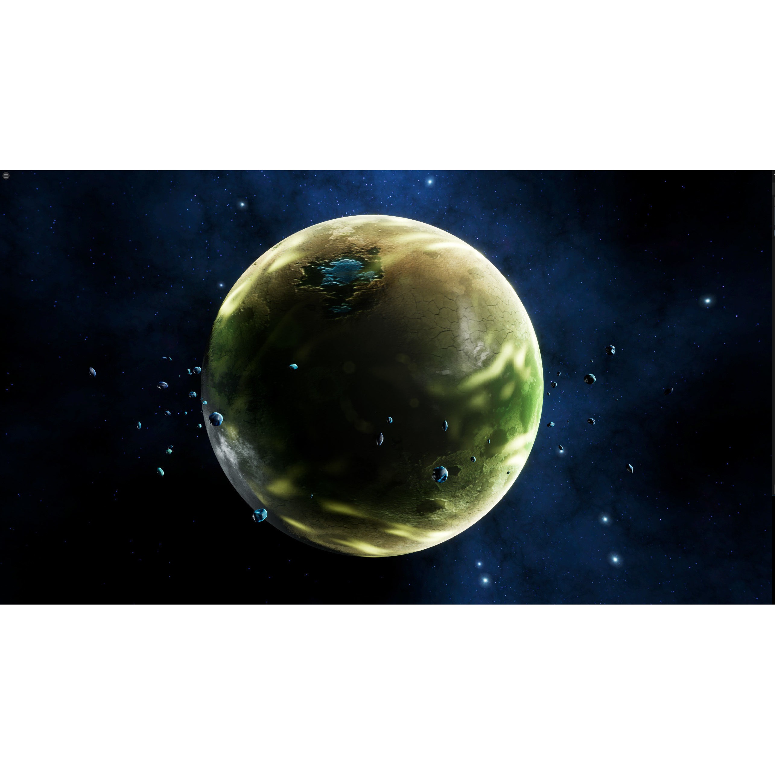 Sci-Fi Planets Pack - Low-Poly Game-Ready 3D Model - View 6