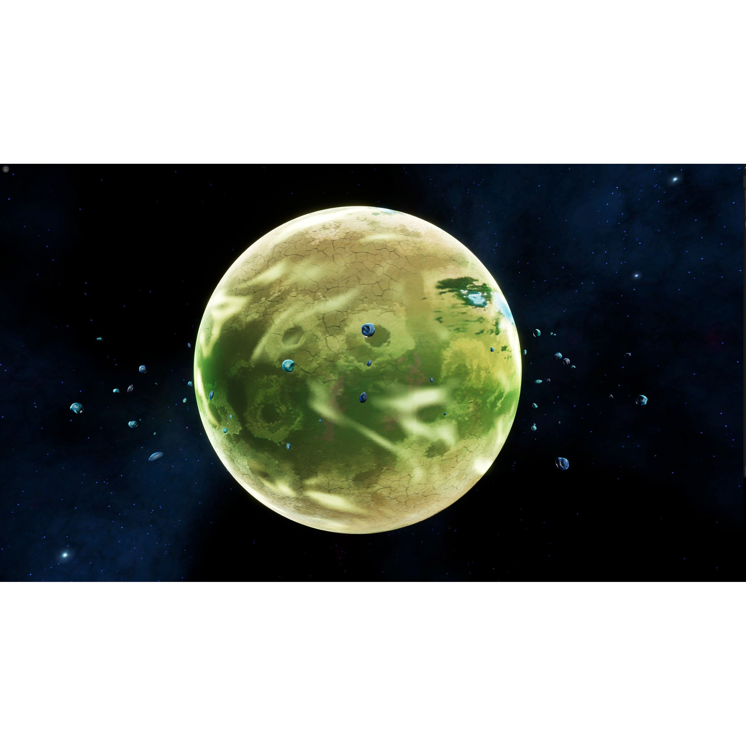 Sci-Fi Planets Pack - Low-Poly Game-Ready 3D Model - View 7
