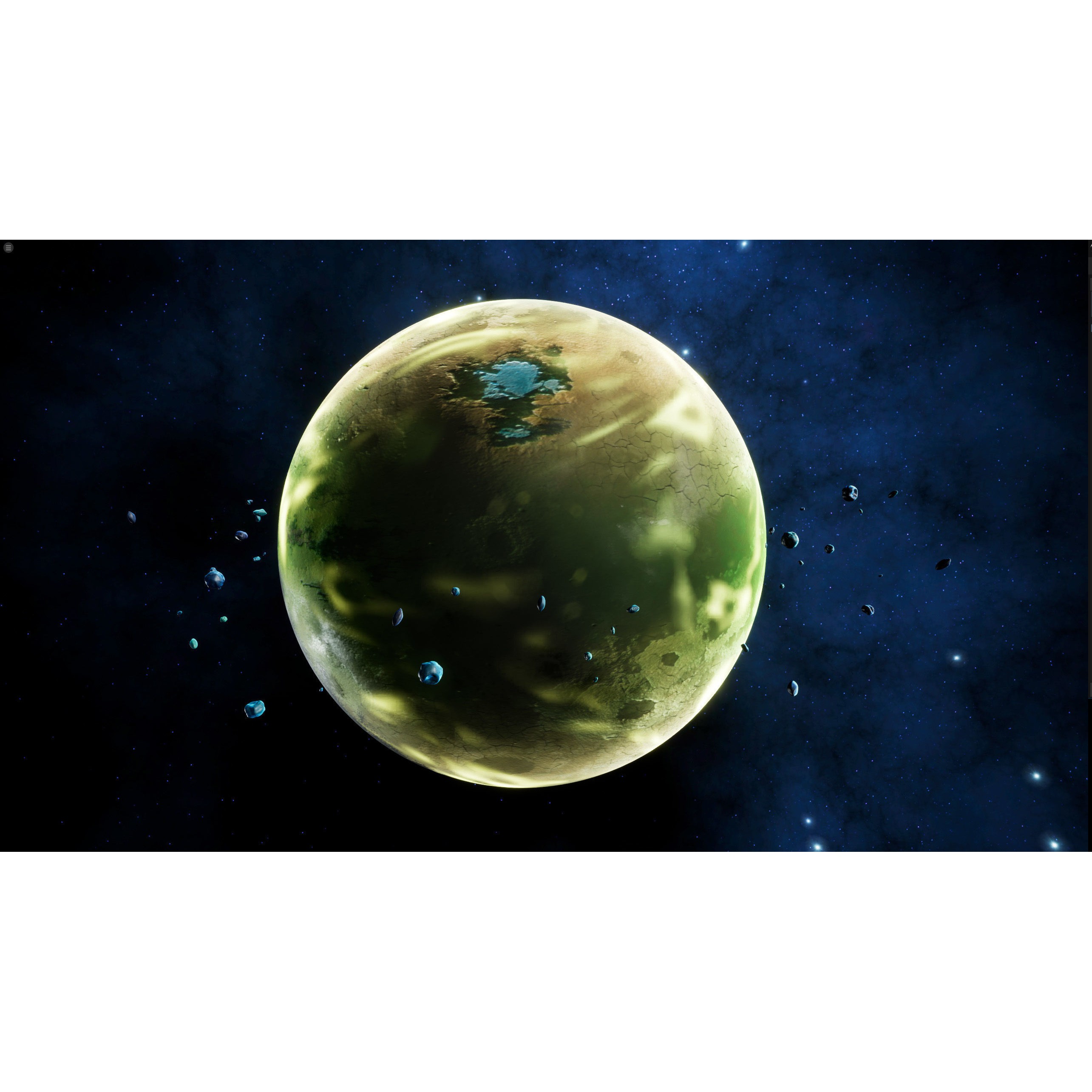 Sci-Fi Planets Pack - Low-Poly Game-Ready 3D Model - View 8