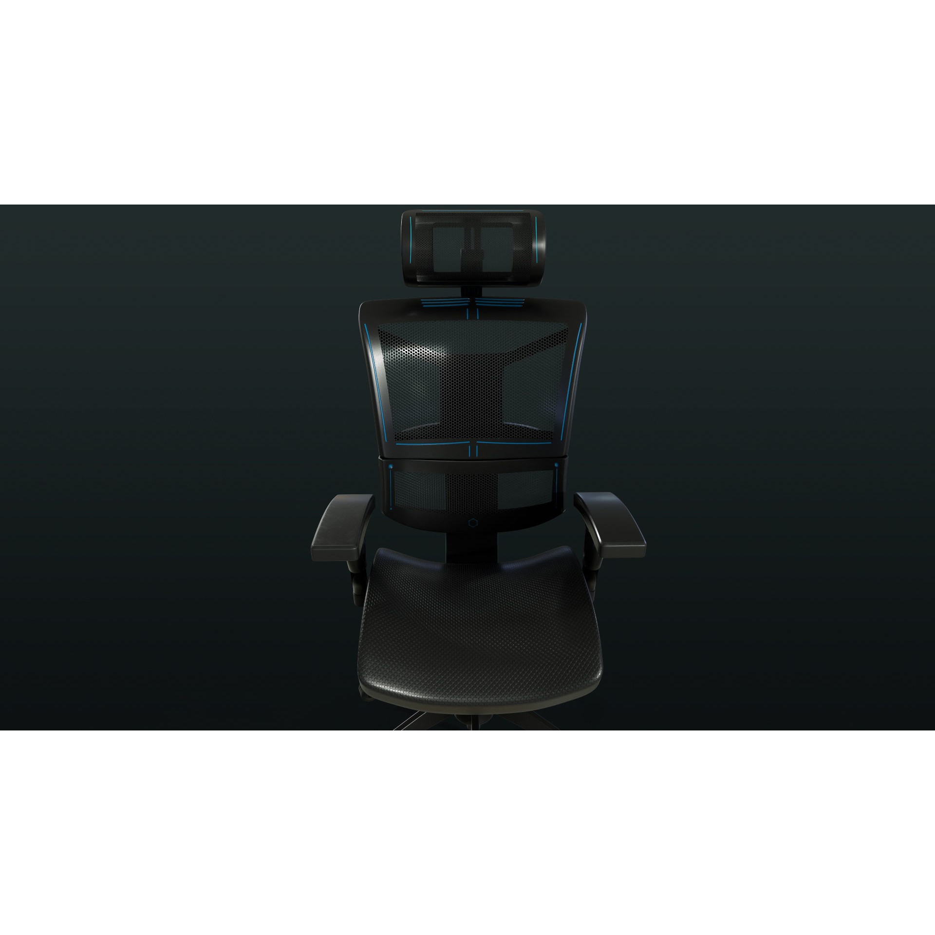 Control Panel Desk - Game-Ready 3D Model - View 12